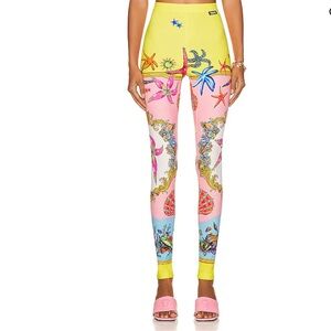 Versace Trésor de la Mer-print leggings